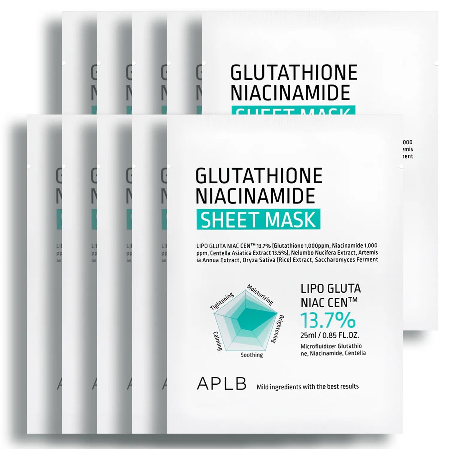 Glutathione Niacinamide Sheet Mask