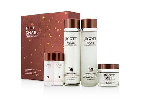 Jigott Snail Essence Moisture Skin Care 3 PCs Set