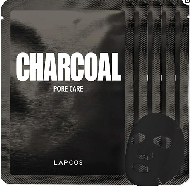 Charcoal Pore Care Mask-1 Box of 5 Sheets