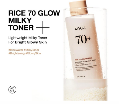 Rice 70 Glow Milky Toner