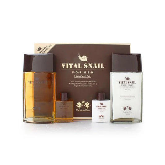 Christian Dean Vital Snail Skincare Set For Men